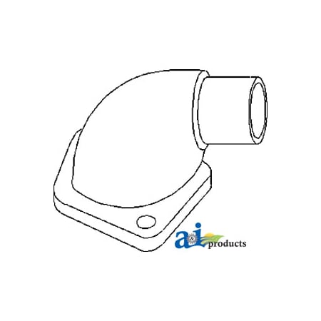 A & I Products Elbow, Manifold 6" x4" x5" A-NAA55250B